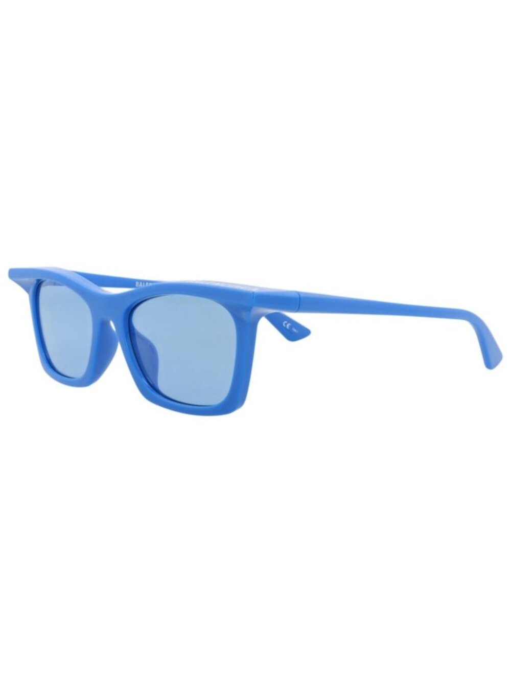 New Balenciaga Unisex Square/Rectangle Blue Blue Blue Fashion Designer Sunglasse
